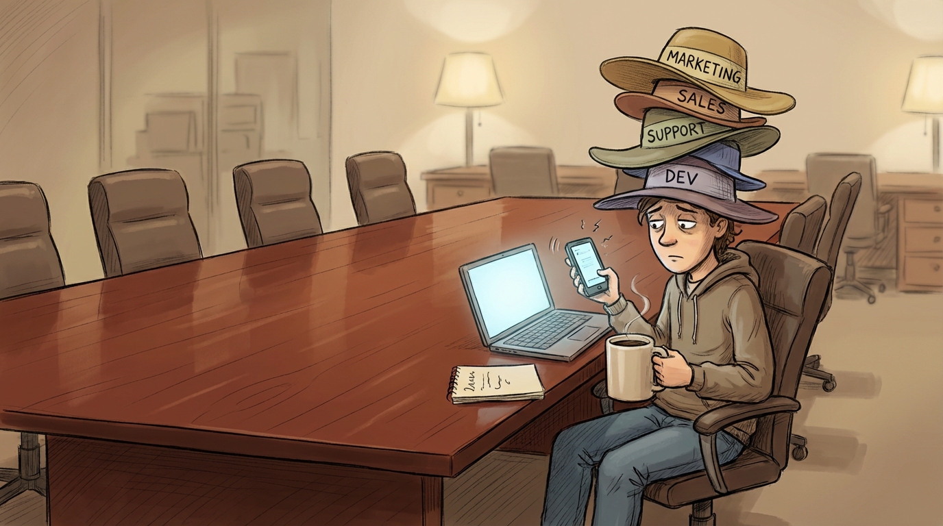 You're Not Bad at Marketing. You're Just Alone.